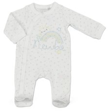 M15934: Baby " Newbie" Cotton Sleepsuit (NB-3 Months)